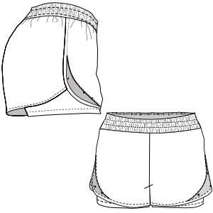 Fashion sewing patterns for LADIES Shorts